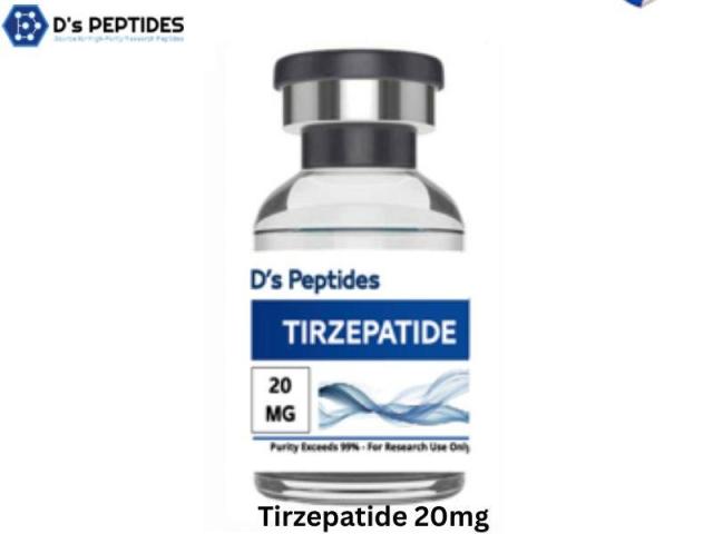 Tirzepatide 20mg Peptide for Research in Metabolic Studies