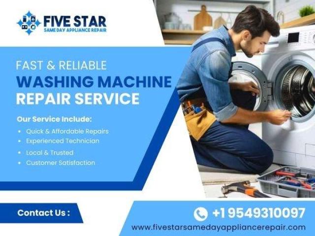 Fast & Reliable Washing Machine Repair in Fort Lauderdale – Call Today!