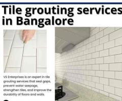 Tile grouting services in Bangalore