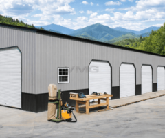 30Wx72Lx15H All Vertical Side Entry Garage – Durable and Spacious