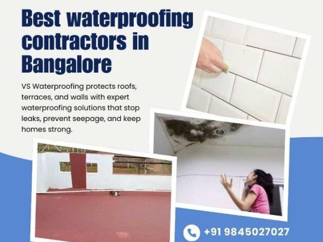 Best waterproofing contractors in Bangalore