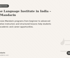 Chinese Language Institute in India – Learn Mandarin