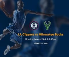 LA Clippers vs Milwaukee Bucks Tickets