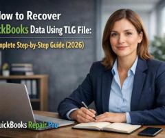 Recover QuickBooks Data Using TLG File – Complete 2026 Guide
