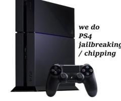 PlayStation 4 {PS4} jailbreaking / chipping