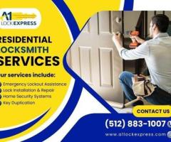 Reliable Residential Locksmith Services in Austin, TX – A1 Lock Express
