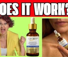 GloraMD Wrinkles & Sagging Skin Treatment – Fast Absorbing Liquid Solution