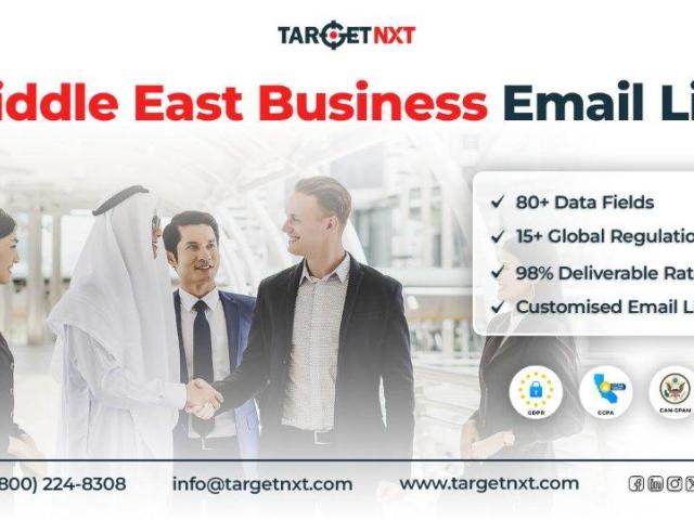 Middle East Business Email List for Global Reach