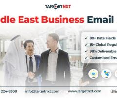 Middle East Business Email List for Global Reach