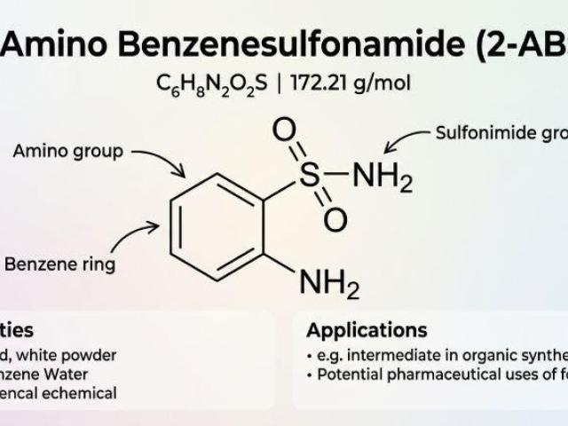 Sarna Chemicals Offers Reliable 2-Amino Benzenesulfonamide (2-ABS) Solutions