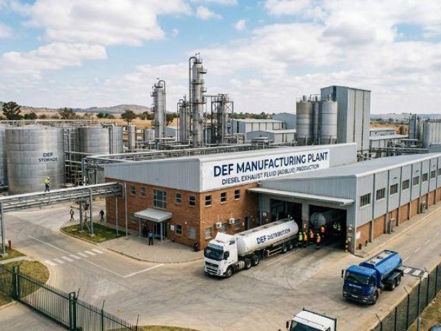 DEF Manufacturing Plant | DEF Machines Delivering Sustainable Manufacturing