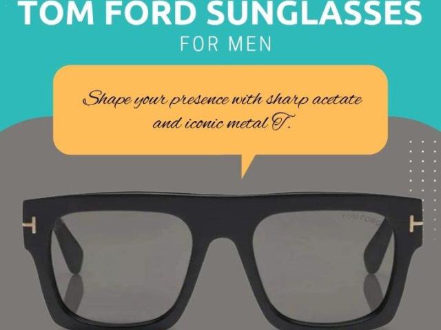 Tom Ford Sunglasses for Men – Bold Luxury with Signature Style