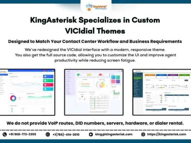 Custom VICIdial Theme for Contact Centers – Boost Agent Productivity