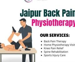 Jaipur Back Pain Physiotherapy – Relief at Home!