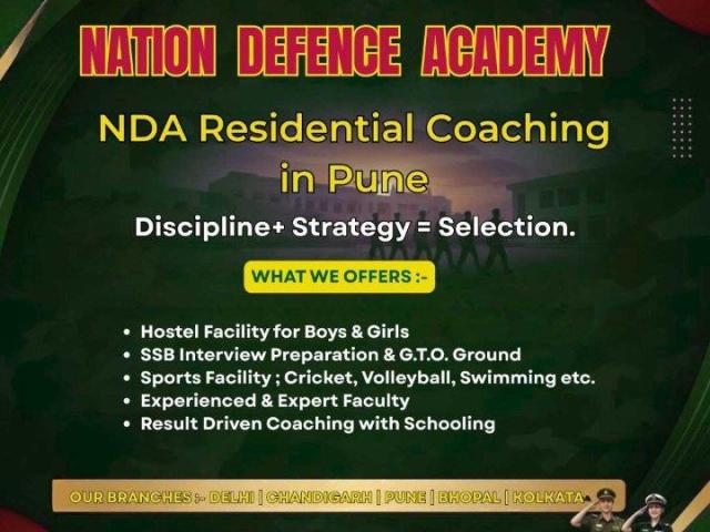 Residential NDA Coaching in Pune – Achieve Your Defence Dream