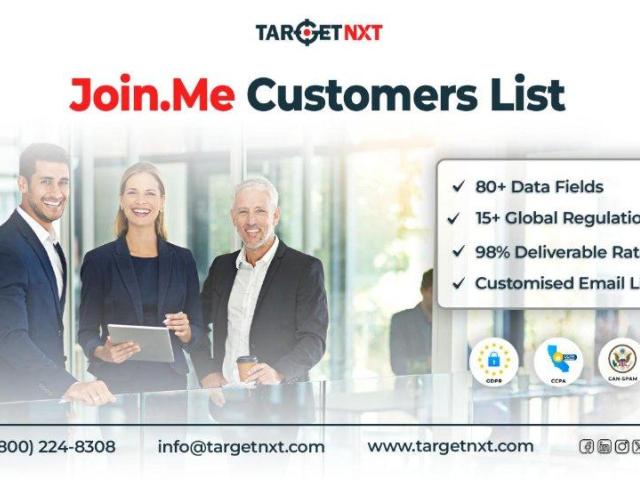Access our Superior Quality Join.Me Customers List and Increase Your ROI 10X Higher!