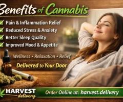Benefits of Cannabis – Wellness, Relief & Convenience Delivered