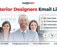 Get in Touch with Creative Professionals Acquiring Our Interior Designers Email List