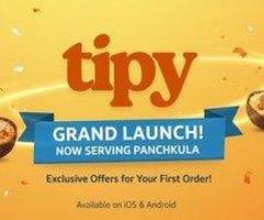 Best Food Delivery App in Panchkula & Sangam Vihar – Order Fast with Tipy