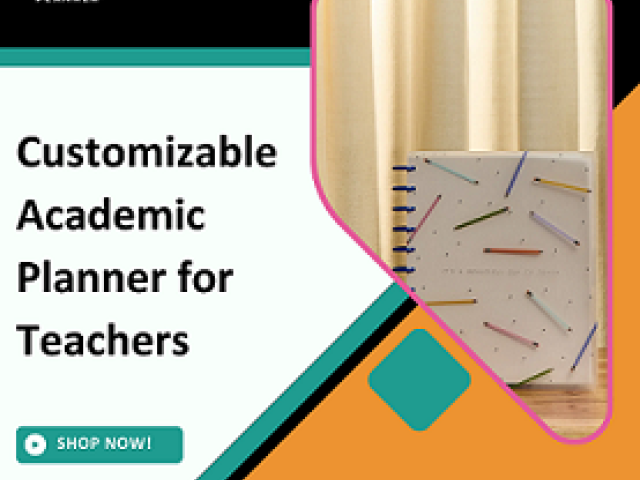 Customizable Academic Planner for Teachers