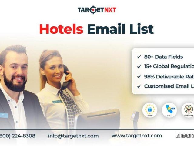 Buy Our Hotels Email List and Expand Your Outreach Efforts for Maximum Benefits.
