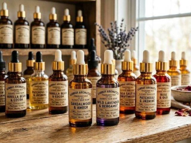 Kambay Aromatics Fragrance Oil – Crafted for Timeless Elegance