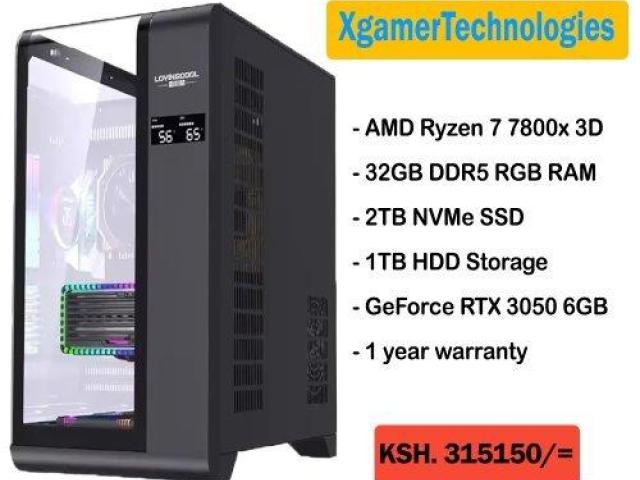 Awesome custom PC with AMD Ryzen 7800x