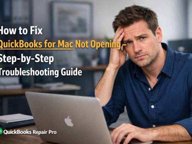 QuickBooks for Mac Repair: Fix Not Opening Issue Fast