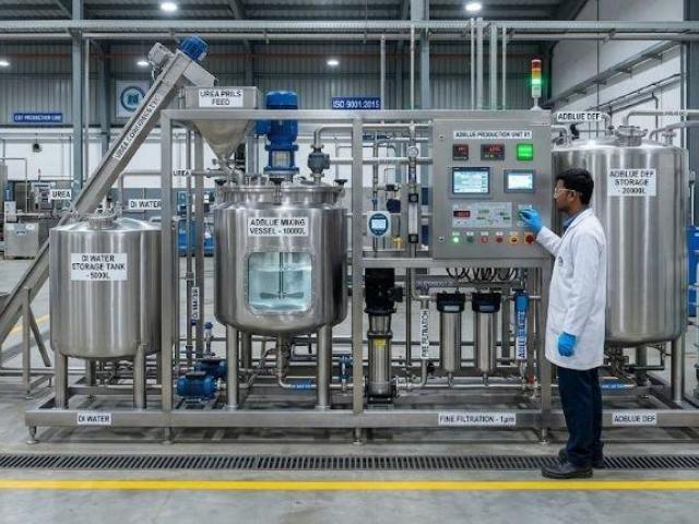 Adblue DEF Making Machine Innovation Powered by DEF Machines Engineering
