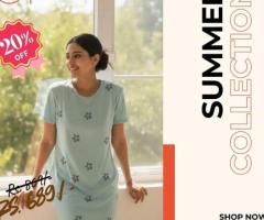 Where can I shop best summer t-shirts for women in Kolkata now?