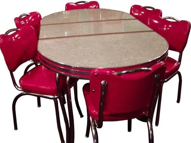 Convert your retro-styled 1950s Leaf tables for kitchen into a 21st-century design