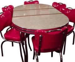 Convert your retro-styled 1950s Leaf tables for kitchen into a 21st-century design