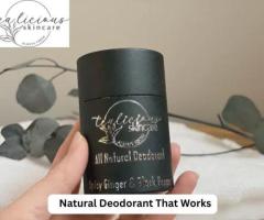 Feel Fresh with Natural Deodorant That Works