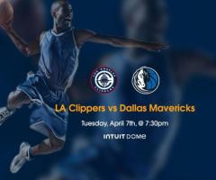 LA Clippers vs Dallas Mavericks Tickets Apr 7th, 2026