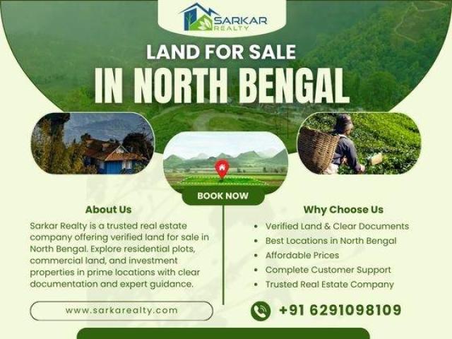 Real Estate Company Offering Land for Sale in North Bengal | Sarkar Realty