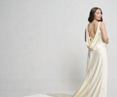 Buy Vintage Bias Cut White Wedding Dress This Good Friday Sale at Tony Hamawy