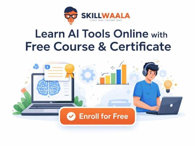 Learn 3500+ AI Tools with Free Learning Program & Certificate | Skillwaala