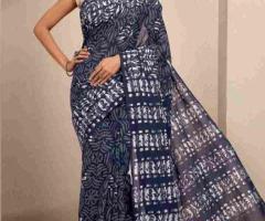 Shop Latest Cotton Sarees for Everyday Elegance at Libas