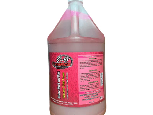 Deluxe Pink Foam Wash