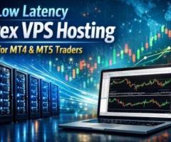 Low Latency Forex VPS Hosting for MT4 & MT5 Traders