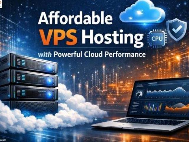 Affordable VPS Hosting with Powerful Cloud Performance