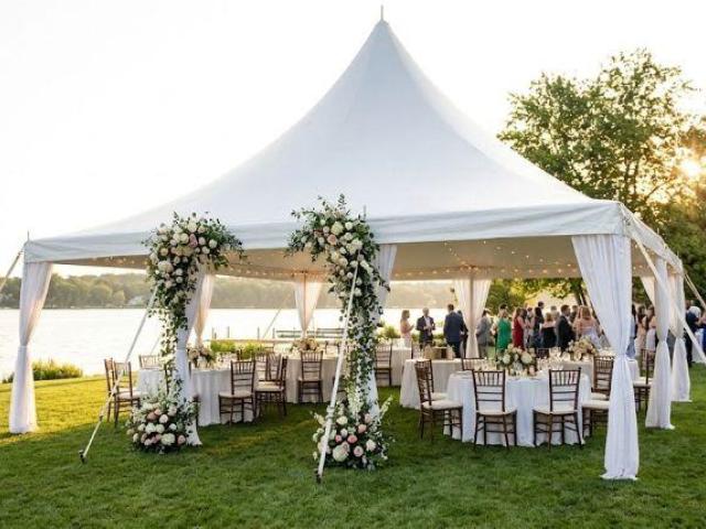 Sagar Industries Pagoda Tent – Precision Engineering for Safe Outdoor Events