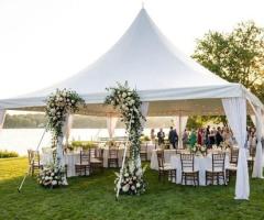 Sagar Industries Pagoda Tent – Precision Engineering for Safe Outdoor Events