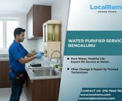 Safe Water Starts Here LocalRamu Water Purifier Service in Bengaluru