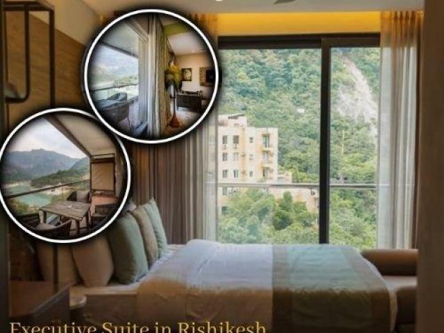 Executive Suite in Rishikesh – Luxury Stay with Ganga View