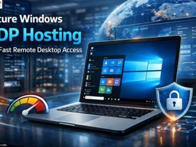 Secure Windows RDP Hosting with Fast Remote Desktop Access