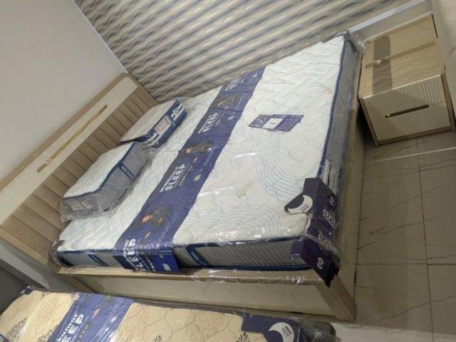 Buy Wooden Bed at Best Price with Hydraulic Storage in Ghaziabad