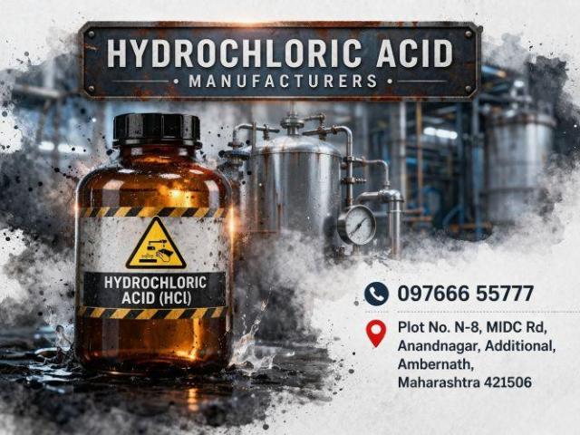 How Hydrochloric acid manufacturers maintain safety standards?