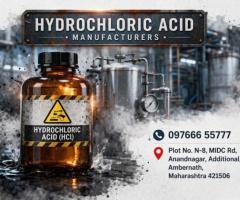 How Hydrochloric acid manufacturers maintain safety standards?