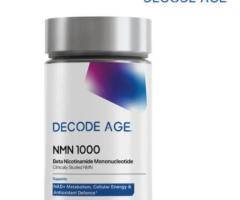 Decode Age NMN Beta 1000mg | Advanced Cellular Energy & Anti-Aging Support